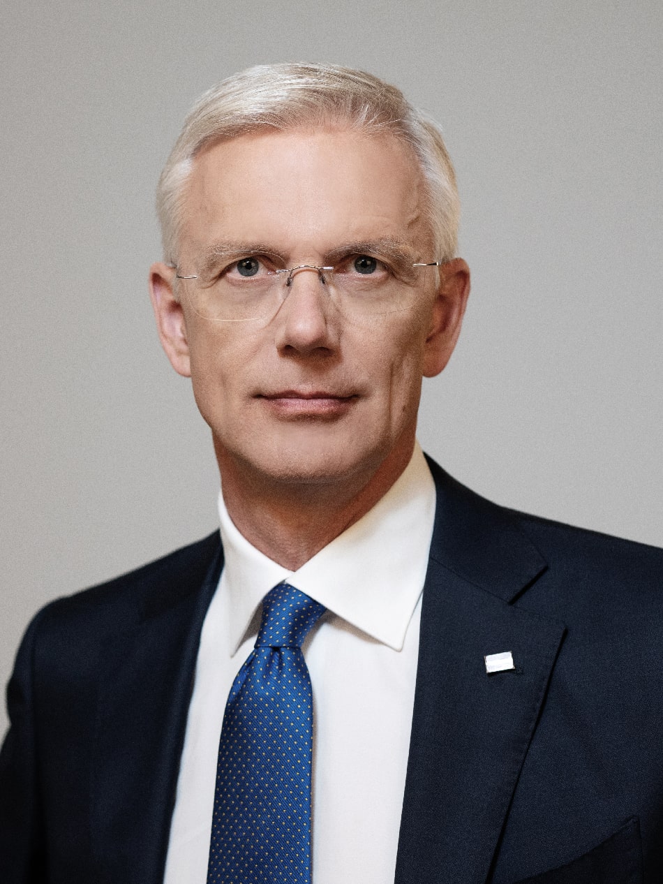 H E Mr Krišjānis Kariņš, Minister of Foreign Affairs, The Republic of Latvia